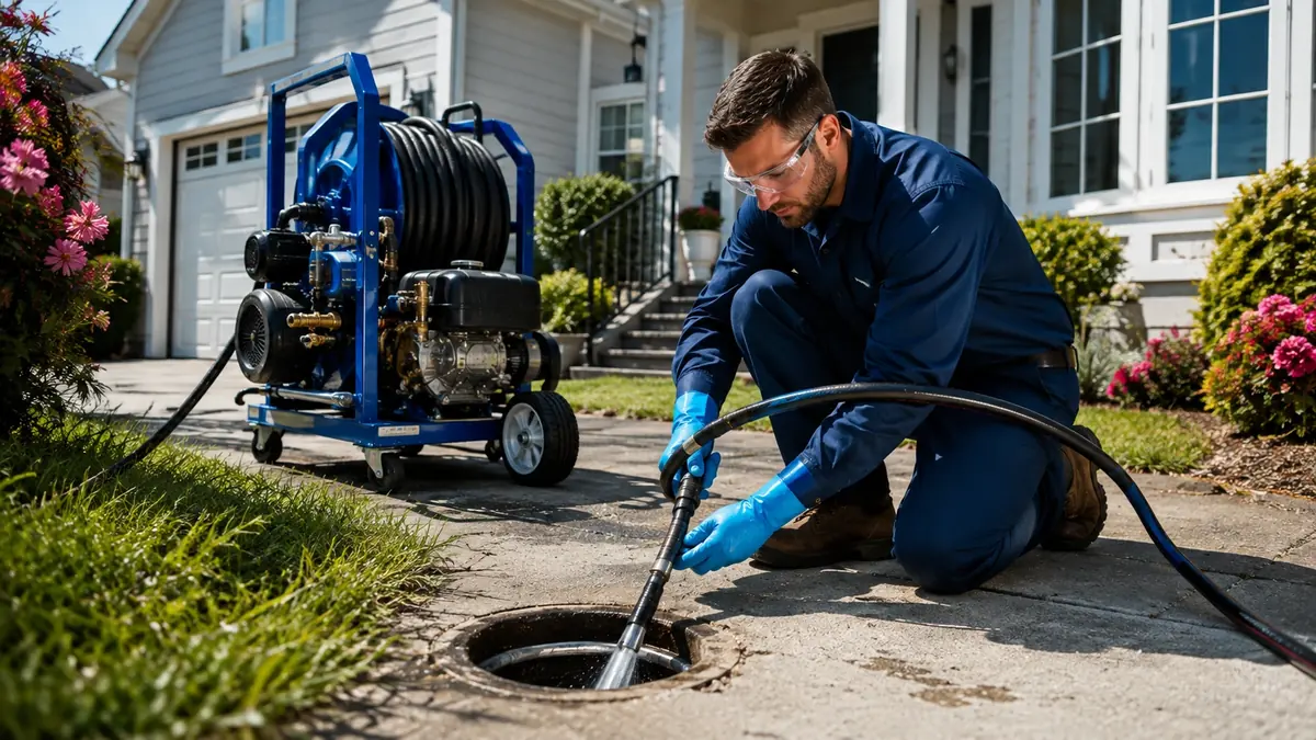 Residential Hydro Jet Drain Cleaning in Coronado